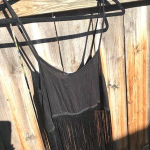 Fringe tank top
